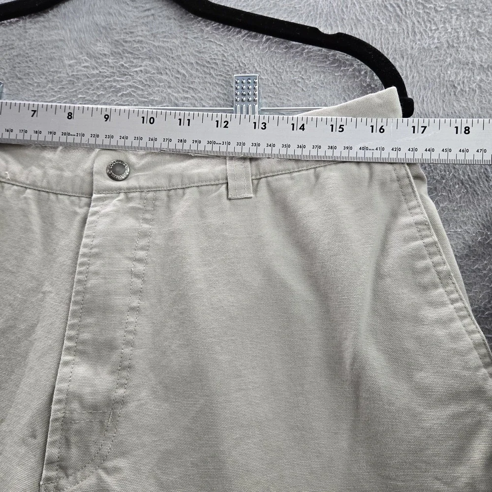 Columbia Men‎ Pants 34WX30L Beige Cargo AM8142 Button 29